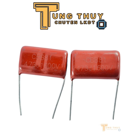 Tụ Đỏ , Tụ Kẹo CBB22 473J 1600V Hàng Chất Lượng Không Phân Cực