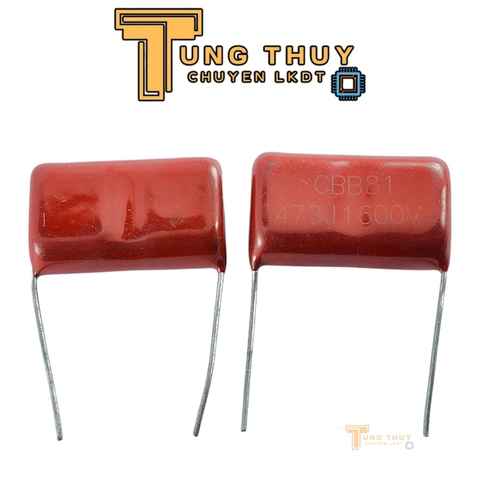 Tụ Đỏ , Tụ Kẹo CBB22 473J 1600V Hàng Chất Lượng Không Phân Cực