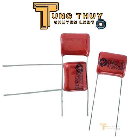 Túi 5 Con Tụ Đỏ Tụ Kẹo CBB 630V 103J 335J 473J 474J Hàng chất lượng -Tụ đỏ không phân cực