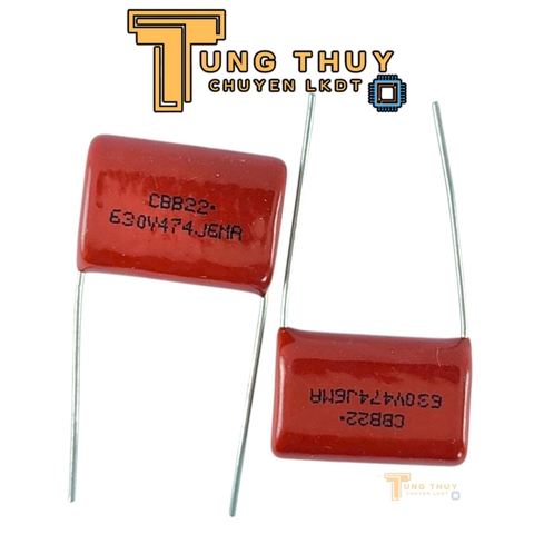 Túi 5 Con Tụ Đỏ Tụ Kẹo CBB 630V 103J 335J 473J 474J Hàng chất lượng -Tụ đỏ không phân cực