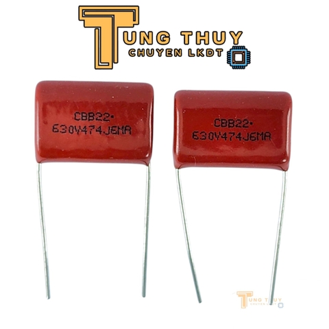 Túi 5 Con Tụ Đỏ Tụ Kẹo CBB 630V 103J 335J 473J 474J Hàng chất lượng -Tụ đỏ không phân cực