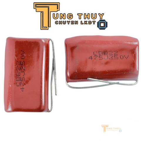 5 Con Tụ Đỏ CBB22 475J  400V , 630V và 250V  ( 4.7uF ) Không Phân Cực Hàng Tốt
