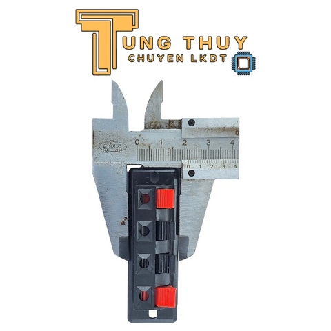 Trạm kẹp/ jack kẹp dây loa 4 chân nhỏ