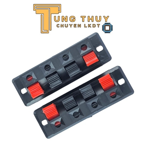 Trạm kẹp/ jack kẹp dây loa 4 chân nhỏ