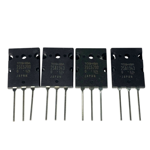 Sò Âm Ly 2SC5200 và 2SA1943 TOSHIBA Transistor PNP và NPN Chính Hãng Loại Xịn