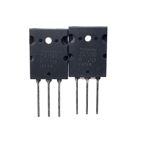 Sò Âm Ly 2SC5200 và 2SA1943 TOSHIBA Transistor PNP và NPN Chính Hãng Loại Xịn