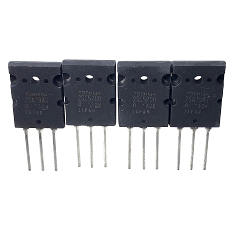 Sò Âm Ly 2SC5200 và 2SA1943 TOSHIBA Transistor PNP và NPN Chính Hãng Loại Xịn