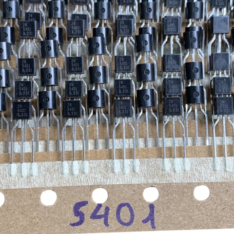 Combo 10 Chiếc Transistor 2N5401 và 2N5551 600mA 150V TO-92 PNP Chân Cắm  Loại Tốt