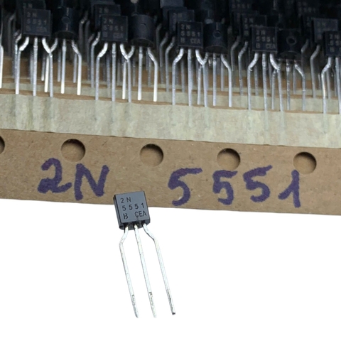 Combo 10 Chiếc Transistor 2N5401 và 2N5551 600mA 150V TO-92 PNP Chân Cắm  Loại Tốt
