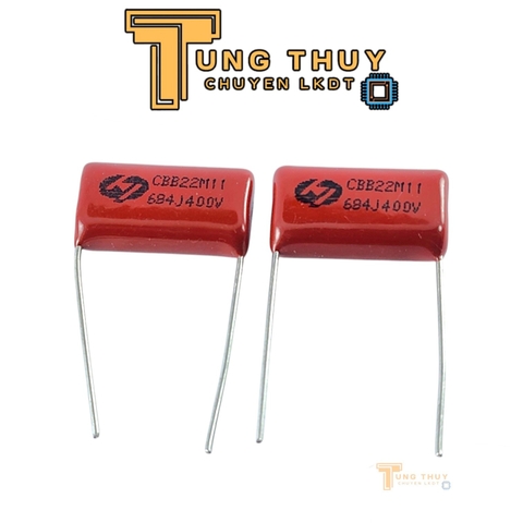 10 Con Tụ Đỏ , Tụ Kẹo CBB22 684J 400V và 630V Hàng Chất Lượng Không Phân Cực