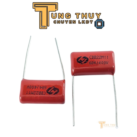 10 Con Tụ Đỏ , Tụ Kẹo CBB22 684J 400V và 630V Hàng Chất Lượng Không Phân Cực