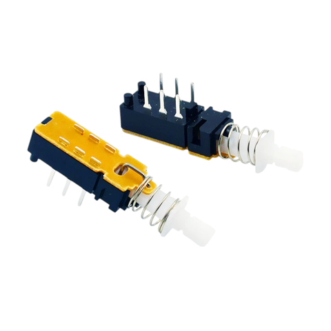 Công Tắc Bướm , Công Tắc Nhấn Giữ 6 Chân Đồng  Amly Loại Tốt