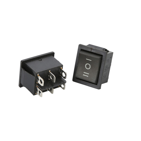 Công Tắc Bập Bênh KCD4 250VAC-16A 6 Chân 3 Chế Độ