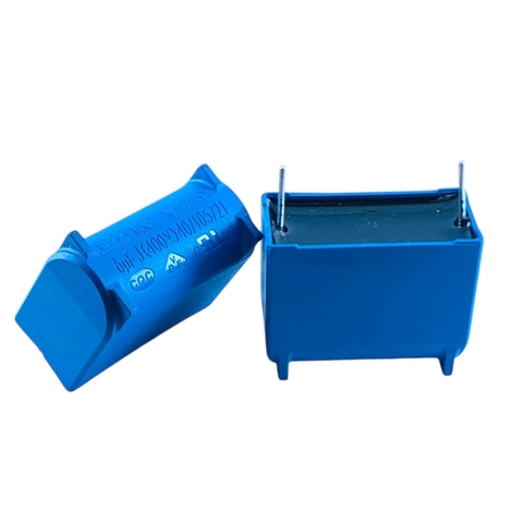 Tụ Bếp Từ 6uF 257VAC 400VDC Đứng Màu Xanh Chính Hãng BM Loại Tốt