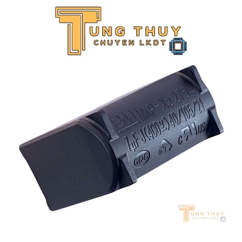 Tụ Bếp Từ 7uF 275VAC 400VDC Chính Hãng BM Tụ Đứng Màu Đen
