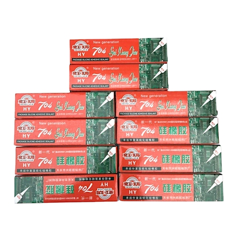 Keo Dán Mạch 704 Chịu Nhiệt – Keo Cao Su Cách Điện – Dán IC Linh Kiện Điện Tử – 45g