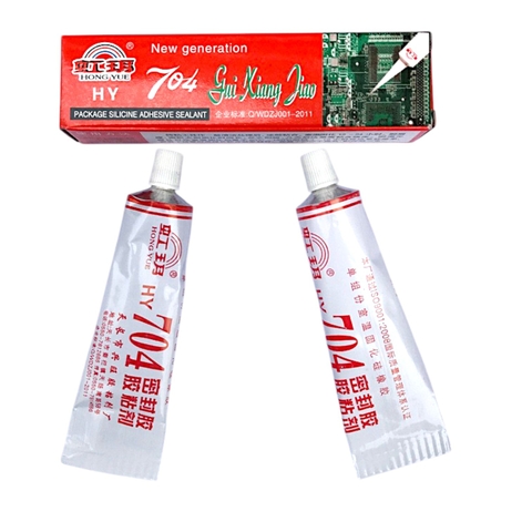 Keo Dán Mạch 704 Chịu Nhiệt – Keo Cao Su Cách Điện – Dán IC Linh Kiện Điện Tử – 45g