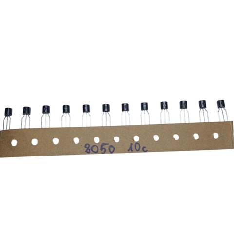 Combo 10 Con Transistor S8050 và S8550 0.5A 40V Loại Chân Cắm và Chân Dán SMD Chất Lượng Tốt