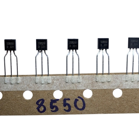 Combo 10 Con Transistor S8050 và S8550 0.5A 40V Loại Chân Cắm và Chân Dán SMD Chất Lượng Tốt