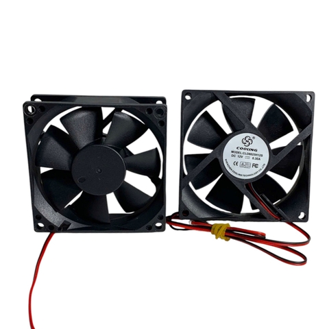 Quạt Tản Nhiệt 12V và 24V  Kích Thước 8cm x 8cm x 2.5cm Loại Tốt