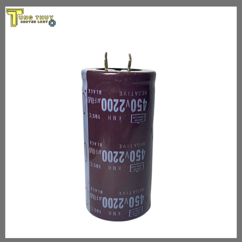 Tụ Lọc Nguồn Amly 2200uF 450V –  Kích Thước 35x70mm Hàng Loại Tốt