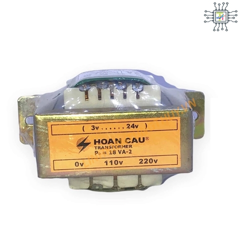 Biến Áp 2A Nhiều Đầu Ra 0V 3V 6V 9V 12V 15V 18V 24V (Hoàn Cầu)
