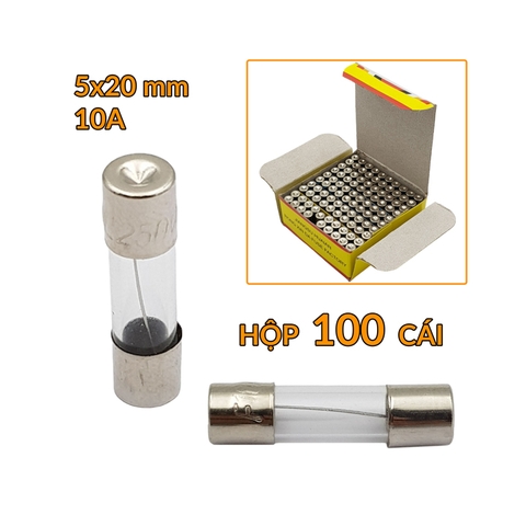 Cầu Chì Ống 5x20mm 250V Gói 5 Cái