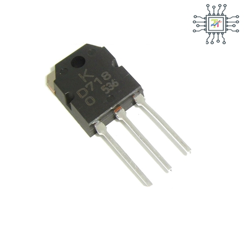 D718 Sò Công Suất  – NPN Power Transistor 8A 120V TO-3P