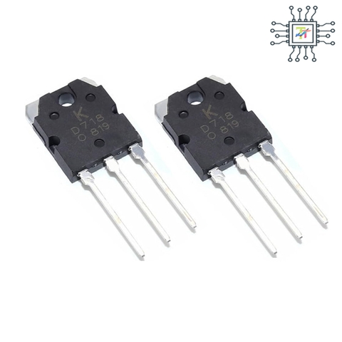 D718 Sò Công Suất  – NPN Power Transistor 8A 120V TO-3P