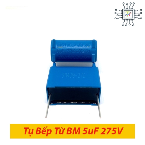 Tụ Bếp Từ BM Đứng 5uF 275VAC