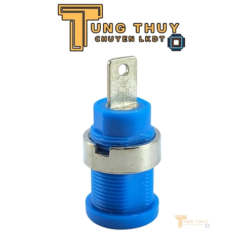 Jack Bắp Chuối Cái Vuông Góc 4mm Các Màu Xanh , Đỏ , Đen , Vàng Loại Tốt
