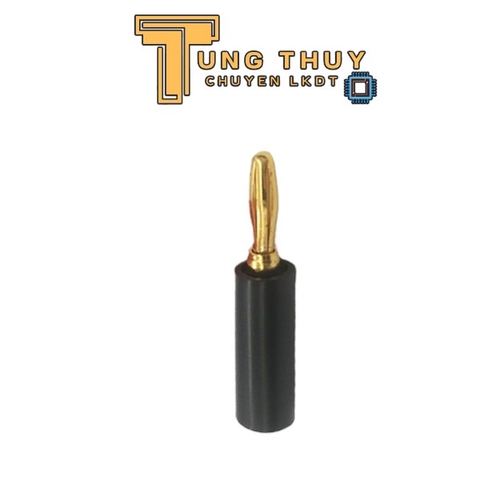 Jack Cắm Loa, Jack Bắp Chuối 4mm Mạ Vàng ( Túi 4 Chiếc )