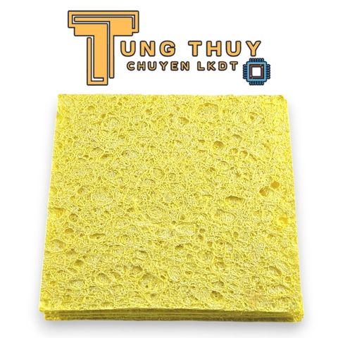 (Combo 5 cái ) Bọt Biển Lau Chùi Mỏ Hàn Loại Tốt Kích Thước 6x6mm