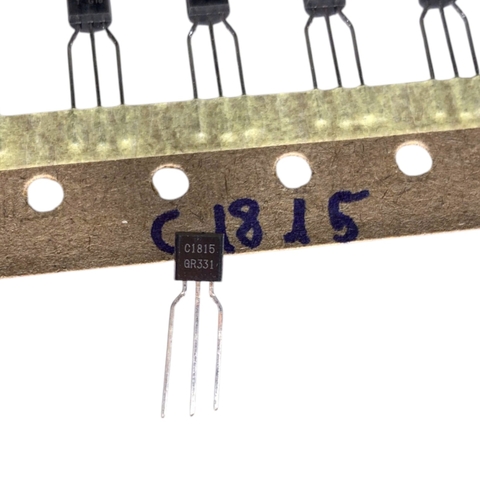 10 Con Transistor A1015 và C1815 Chân Cắm TO-92 0.15A - 60V Chân Cắm Loại Tốt