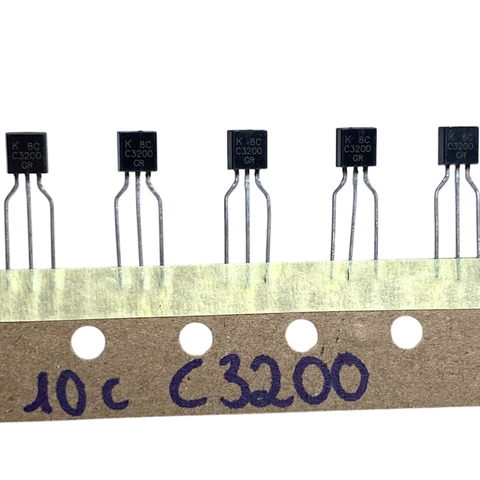 Combo 10 Con Transistor Chân Cắm TO-92 Các Mã C945, A1145, A970, A1268, C2075, C3200, C2240 Loại Tốt