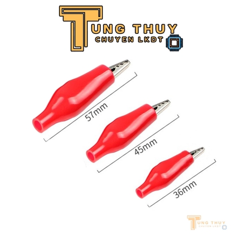 10 Chiếc Đầu Kẹp Cá Sấu Nhiều Kích Thước 3.6cm và  5.7cm Loại Tốt