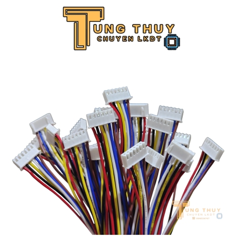5 Sợi Cáp Kết Nối Jack Cắm PH2.0 2.0mm 2/3/4/5/6/7/8/9/10/12 Pin Chiều Dài Dây 30Cm