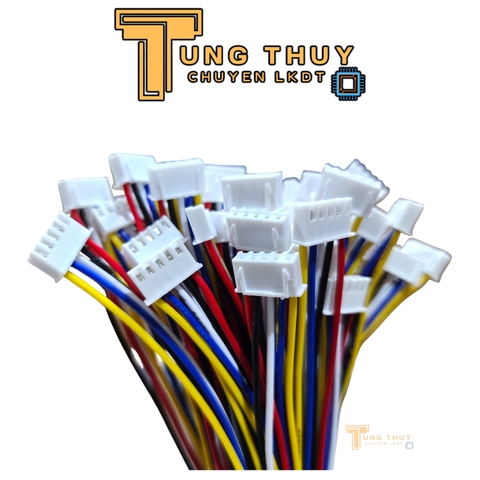 5 Sợi Cáp Kết Nối Jack Cắm PH2.0 2.0mm 2/3/4/5/6/7/8/9/10/12 Pin Chiều Dài Dây 30Cm