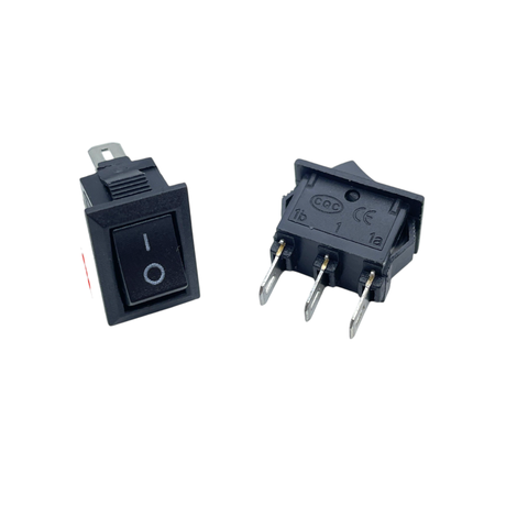 Công Tắc Bập Bênh KCD1 6A 250V 2 Chân và 3 Chân - Kích Thước 13x14x20.8mm Loại Tốt