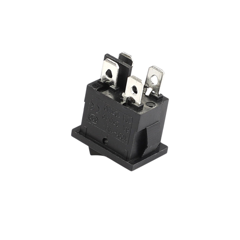 Công Tắc Bập Bênh KCD1 4 Chân 2 Vị Trí Màu Đen Kích Thước 12,4 x 18,5 x 30mm Loại Tốt