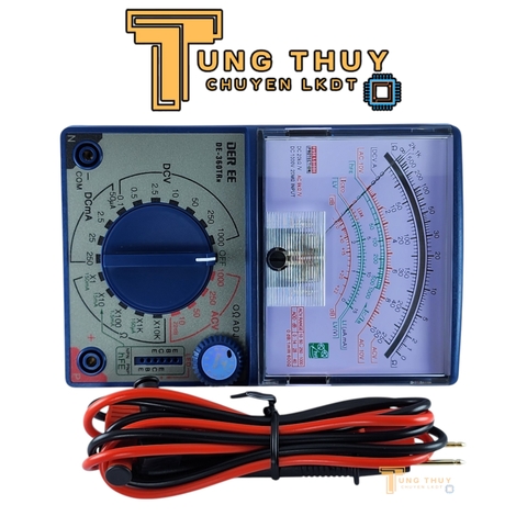 Đồng Hồ Vạn Năng Cơ DE-360TRn Chính Hãng DEREE Đài Loan