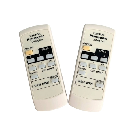Remote Quạt Trần Panasonic , Điều Khiển Quạt Trần Panasonic 4 Cánh Hàng Tốt