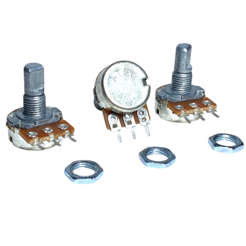 Chiết Áp Đơn,1 Hàng Chân WH148 Cán Vát Dài 15mm Hàng ATec Loại Tốt