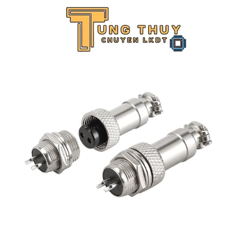 Jack Cắm Hàng Không GX12 12mm Các Loại 2P, 3P, 4P, 5P, 6P