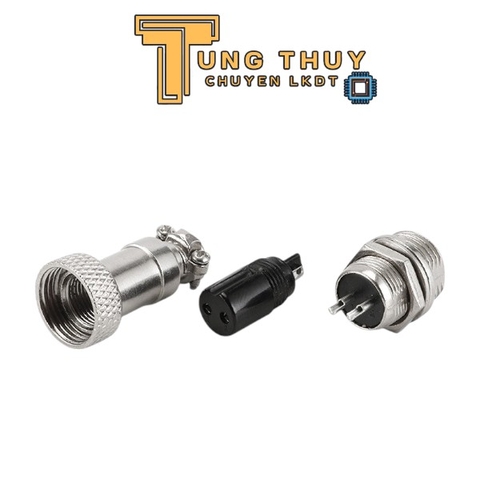 Jack Cắm Hàng Không GX12 12mm Các Loại 2P, 3P, 4P, 5P, 6P
