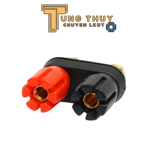 Jack Đôi Bắp Chuối Đen Đỏ 4mm