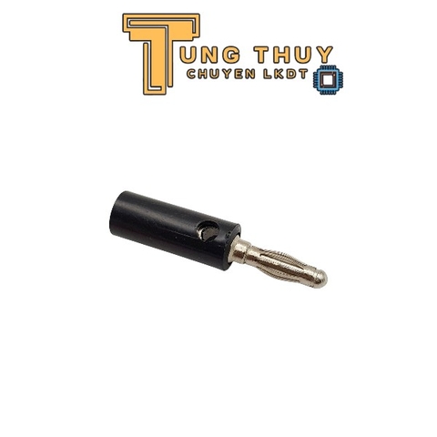 Jack Bắp Chuối 4mm  Màu Đen, Đỏ Ổ Cắm Jack Bắp Chuối Màu Đen Đỏ