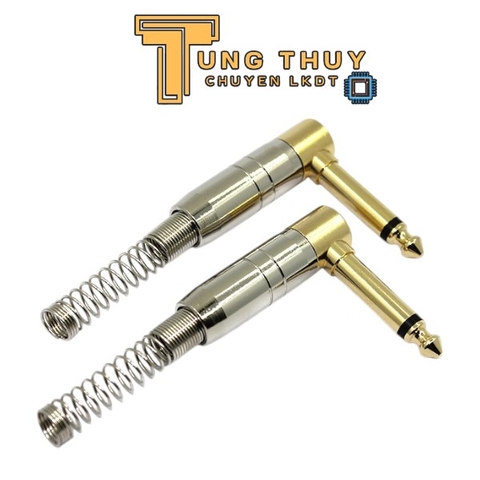 Jack 6 Ly Cong , Jack Cắm Âm Thanh Đầu Mạ Vàng Loại Tốt