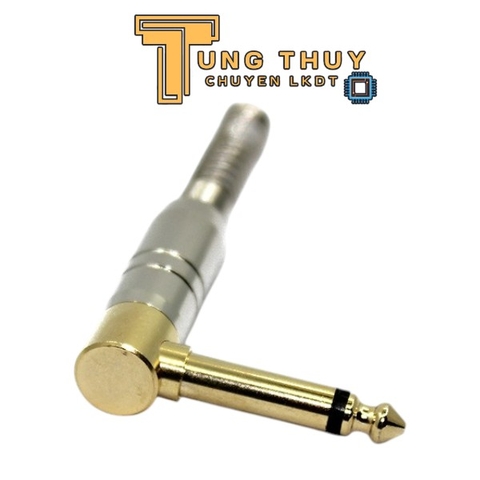 Jack 6 Ly Cong , Jack Cắm Âm Thanh Đầu Mạ Vàng Loại Tốt