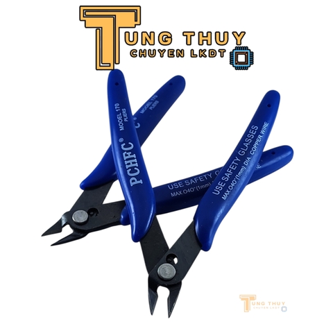 Kìm Cắt Linh Kiện PCHFC Màu Xanh – Dụng Cụ Cắt Chân Linh Kiện Điện Tử Sắc Bén, Bền Bỉ
